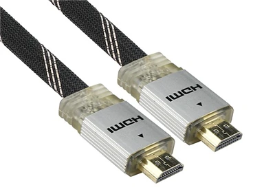 Düz HDMI kabloları kabloları gizlemek için daha mı iyidir?